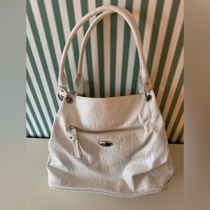Reflections Elegant White Handbag